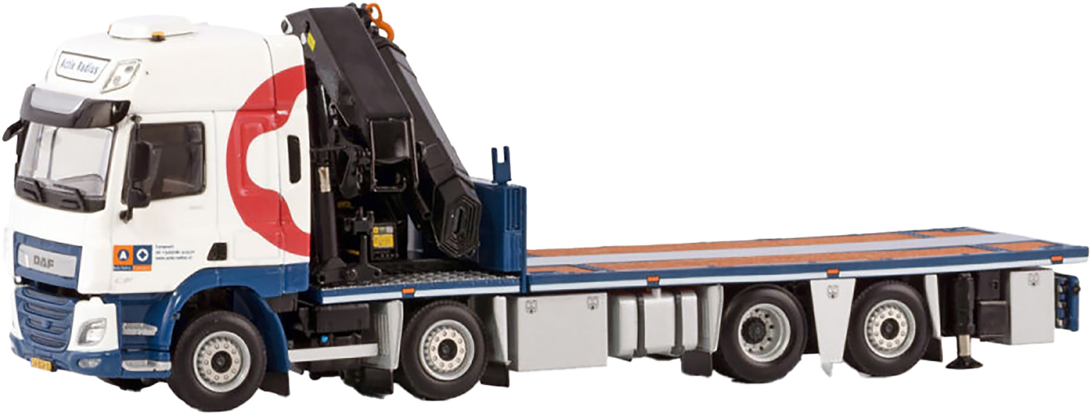 WSI01-4204 DAF CF SC 8x2 porteur plateau avec grue PALFINGER PK65002 – Image 1