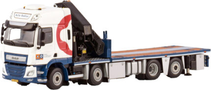DAF CF SC 8x2 porteur plateau avec grue PALFINGER PK65002 – Image 5