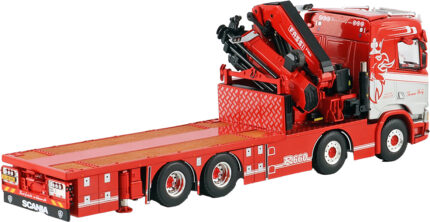 SCANIA R Normal 8x4 porteur avec grue FASSI 1100 – Image 3