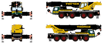 LIEBHERR LTM1090-4.2 Grue mobile 4 essieux – Image 3