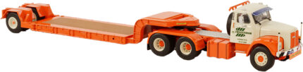 SCANIA L110 Daycab 6x4 avec remorque porte-engins 1 essieux – Image 2