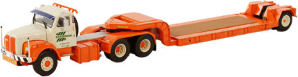 SCANIA L110 Daycab 6x4 avec remorque porte-engins 1 essieux – Image 5