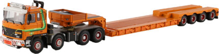 FTF FS Serie 8x4 avec remorque porte-engins 4 essieux