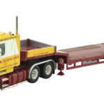 SCANIA T Torpedo 6x4 avec remorque porte-engins 3 essieux et rampes