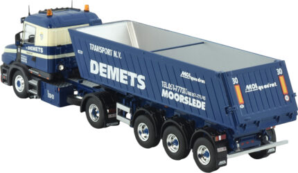 SCANIA T4 Torpedo 4x2 avec benne 3 essieux – Image 3
