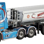 RENAULT T High 6x2 avec benne 3 essieux