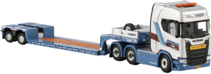 SCANIA S Highline 6x4 avec remorque porte-engins 2 essieux – Image 5