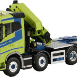 VOLVO FH5 Sleep Cab 8x4 avec grue PALFINGER PK 92002SH