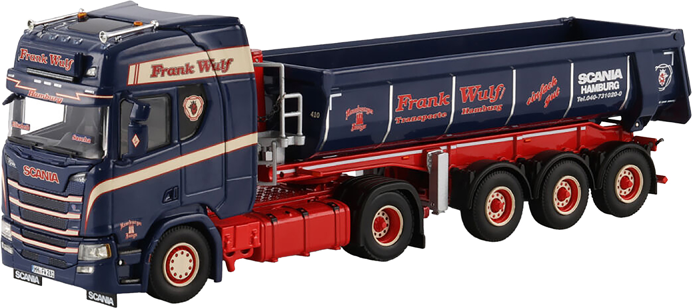 WSI01-4801 SCANIA R Highline 4x2 avec benne 3 essieux – Image 1