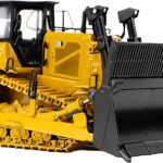 CAT D8 Bulldozer avec lame a déchet