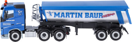 VOLVO FH 6x4 avec remorque benne 2 essieux – Image 4