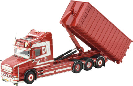 SCANIA T Highline 8x4 porteur ampliroll avec container 40m3 – Image 5