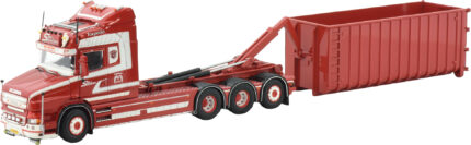 SCANIA T Highline 8x4 porteur ampliroll avec container 40m3 – Image 6