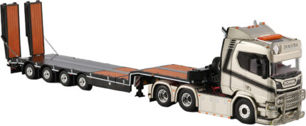 SCANIA R Normal 6x2 avec remorque porte-engins à rampes 4 essieux – Image 2