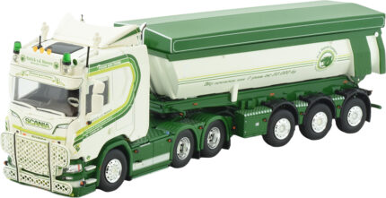 SCANIA R Next Gen 6x2 avec remorque benne 3 essieux