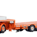 DAF XF Super Space Cab 8x4 avec remorque porte-engins 6 essieux