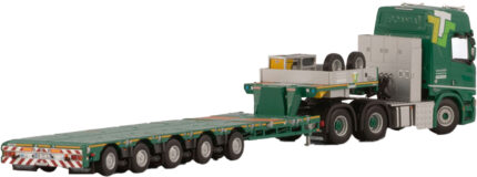 SCANIA R High 6x4 avec remorque porte-engins 5 essieux – Image 3