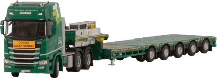 SCANIA R High 6x4 avec remorque porte-engins 5 essieux – Image 4