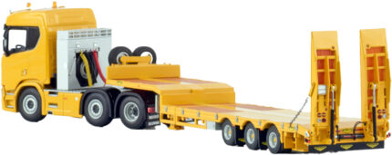1/50 SCANIA R Norm 6x2 porte-engins, jaune – Image 3