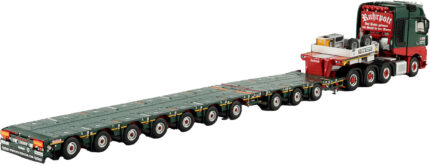 MERCEDES Actros MP5 SLT GigaSpace 8x4 avec remorque porte-engins 3+7 essieux – Image 3