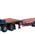 SCANIA Serie 4 Flat Roof 6x2 avec remorque porte-engins à rampes 4 essieux