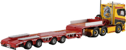 SCANIA R Normal 6x2 avec remorque porte-engins 4 essieux – Image 3