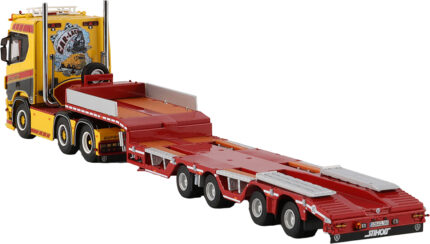 SCANIA R Normal 6x2 avec remorque porte-engins 4 essieux – Image 4