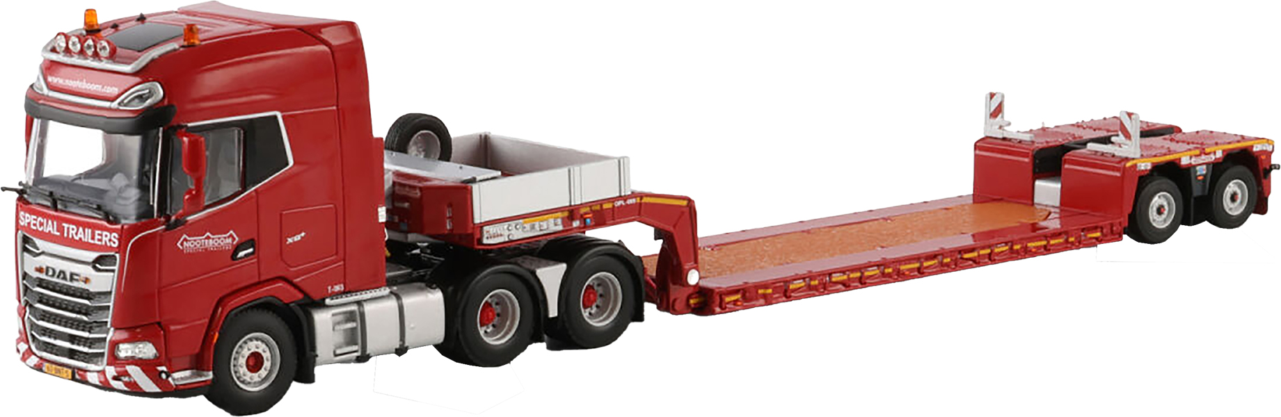 WSI-6073366 DAF XG+ 6x4 avec remorque porte-engins 2 essieux – Image 1