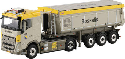 VOLVO FH5 Sleep Cab Electric 4x2 avec benne 3 essieux