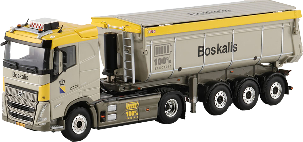 WSI01-4510 VOLVO FH5 Sleep Cab Electric 4x2 avec benne 3 essieux – Image 1