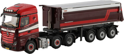 MERCEDES Actros MP5 Stream Space 6x2 avec benne 3 essieux