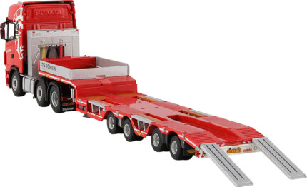 SCANIA S Highline 6x2 avec remorque porte-engins 4 essieux – Image 4