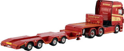 SCANIA S Highline 6x4 avec remorque porte-engins 3 essieux – Image 3