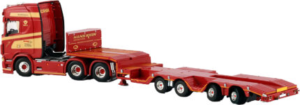 SCANIA S Highline 6x4 avec remorque porte-engins 3 essieux – Image 4