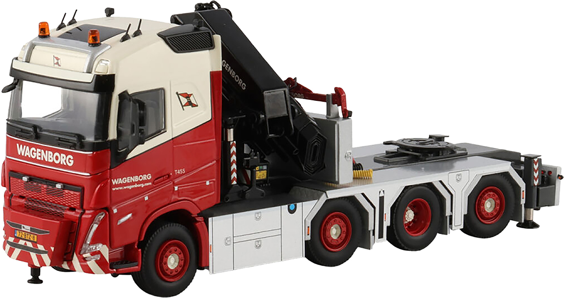 WSI01-4871 VOLVO FH5 Globetrotter 8x2 avec grue PALFINGER PK 92002 – Image 1