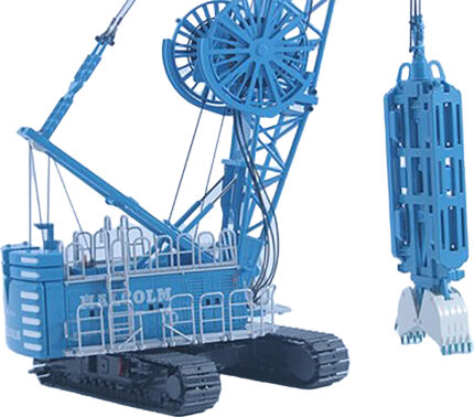 BAUER MC96 Grue à cables avec benne preneuse DHG-V – Image 4