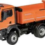 MAN TGS NN 6x4 benne MEILLER, gris