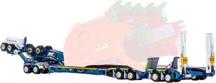 S&S Remorque porte-engins avec rampes 2+4 essieux – Image 3