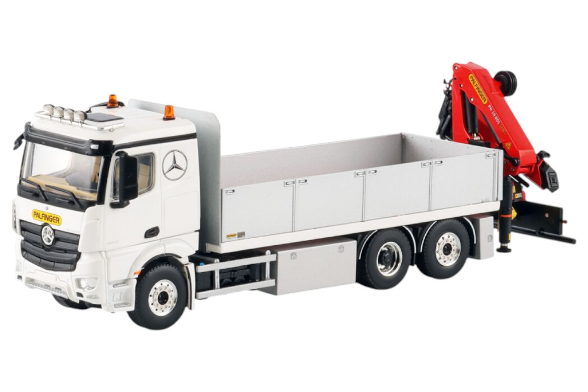 WSI04-2213 MECEDES Actros MP5 6x2 porteur plateau avec grue arrière PALFINGER PK 19.001 – Image 1