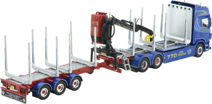 SCANIA R Highline 6x4 combiné porteur et remorque forestière – Image 4