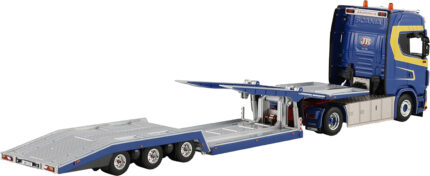SCANIA S Highline 4x2 avec remorque porte-engins 3 essieux – Image 3