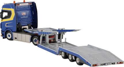 SCANIA S Highline 4x2 avec remorque porte-engins 3 essieux – Image 4
