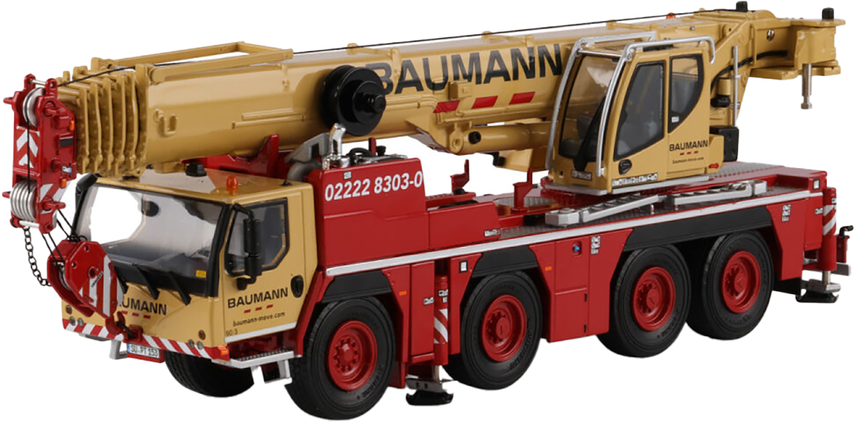 WSI51-2184 LIEBHERR LTM 1090-4.2 grue mobile 4 essieux – Image 1