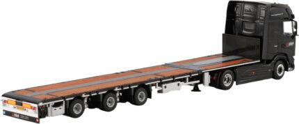 DAF XG+ 4x2 avec remorque porte-engins 3 essieux – Image 3