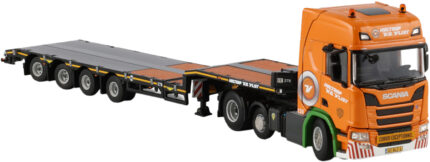 SCANIA R Highline 6x2 avec remorque porte-engins 4 essieux – Image 2