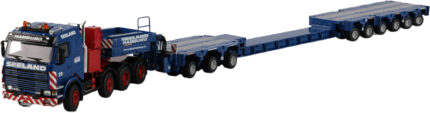 SCANIA Serie 3 8x4 avec remorque porte-engins SCHEUERLE 3+6 essieux – Image 5