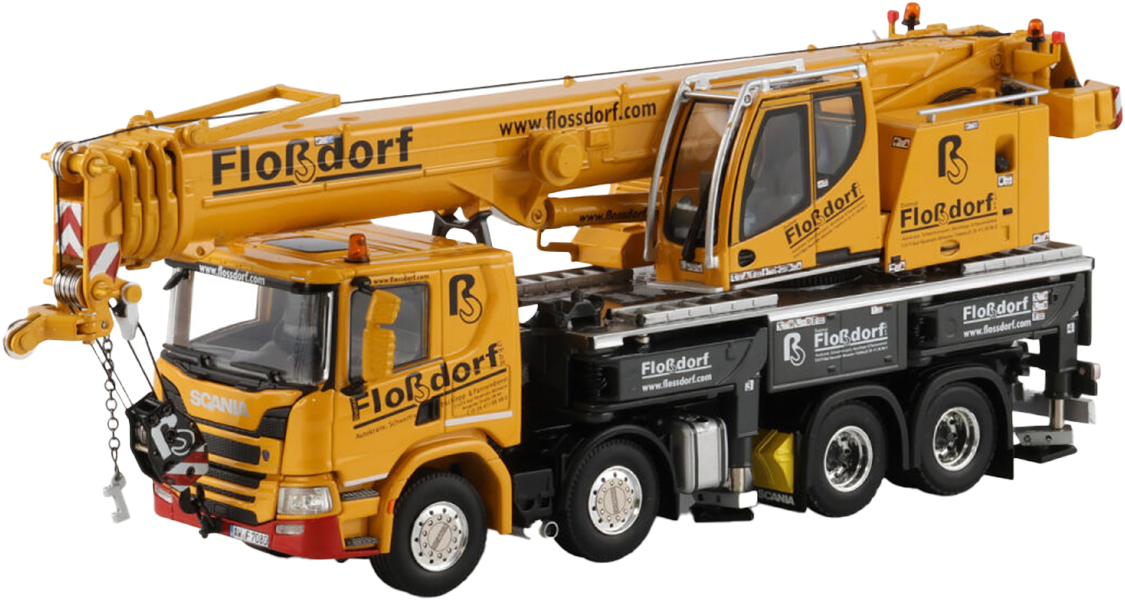 WSI51-2181 LIEBHERR LTF 1060-4.1 grue mobile sur porteur SCANIA P 8x4 – Image 1