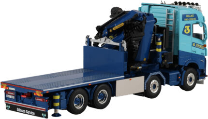VOLVO FH5 Globetrotter 8x4 porteur plateau avec grue PALFINGER PK 165.002 – Image 3