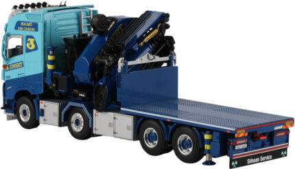 VOLVO FH5 Globetrotter 8x4 porteur plateau avec grue PALFINGER PK 165.002 – Image 4
