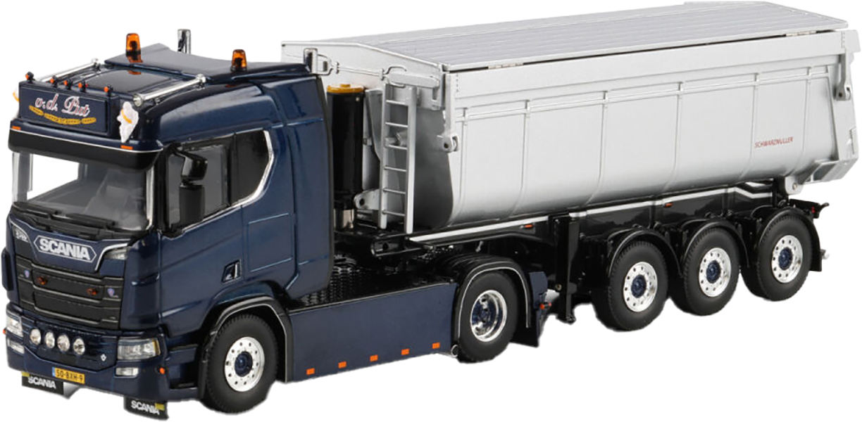 WSI01-4872 SCANIA R Normal 4x2 avec benne basculante 3 essieux – Image 1